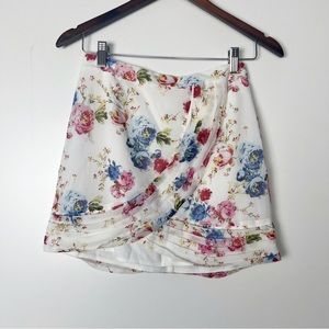 NBD floral mini skirt